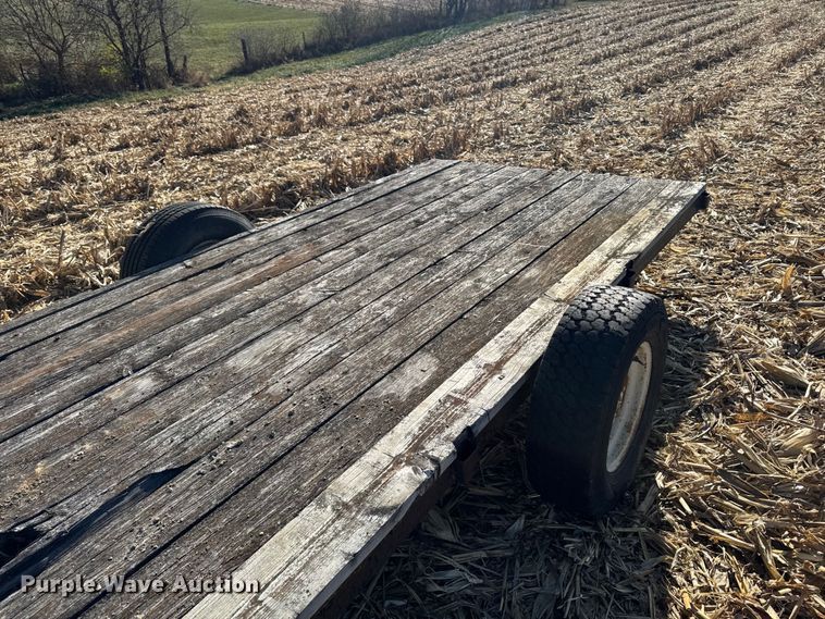 image for item EA2038 Shop built utility trailer