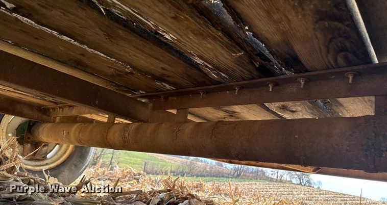 image for item EA2038 Shop built utility trailer