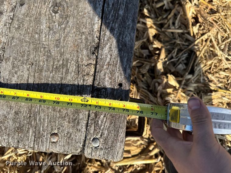 image for item EA2038 Shop built utility trailer