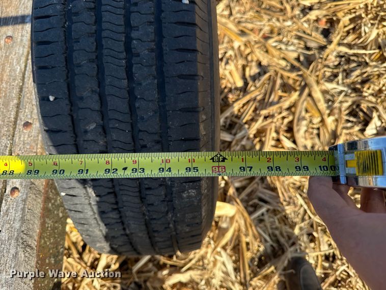 image for item EA2038 Shop built utility trailer