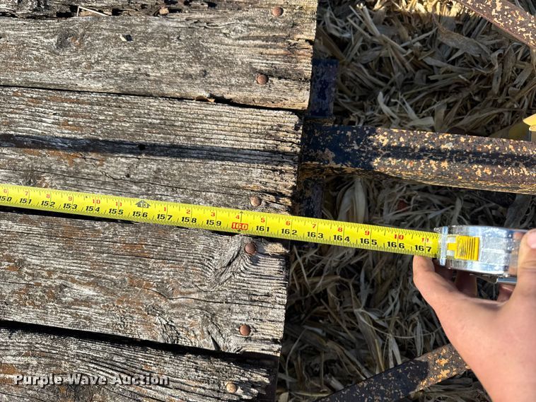 image for item EA2038 Shop built utility trailer