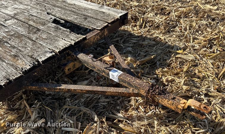 image for item EA2038 Shop built utility trailer