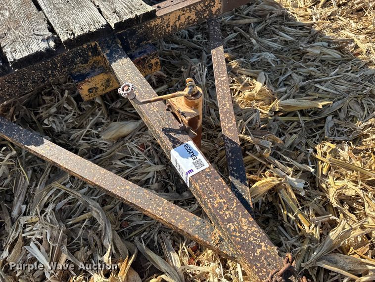 image for item EA2038 Shop built utility trailer