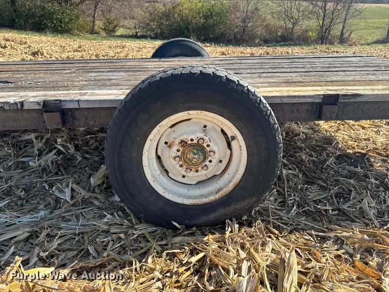 image for item EA2038 Shop built utility trailer