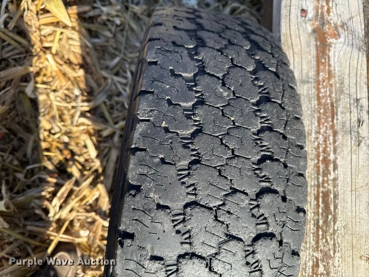 image for item EA2038 Shop built utility trailer