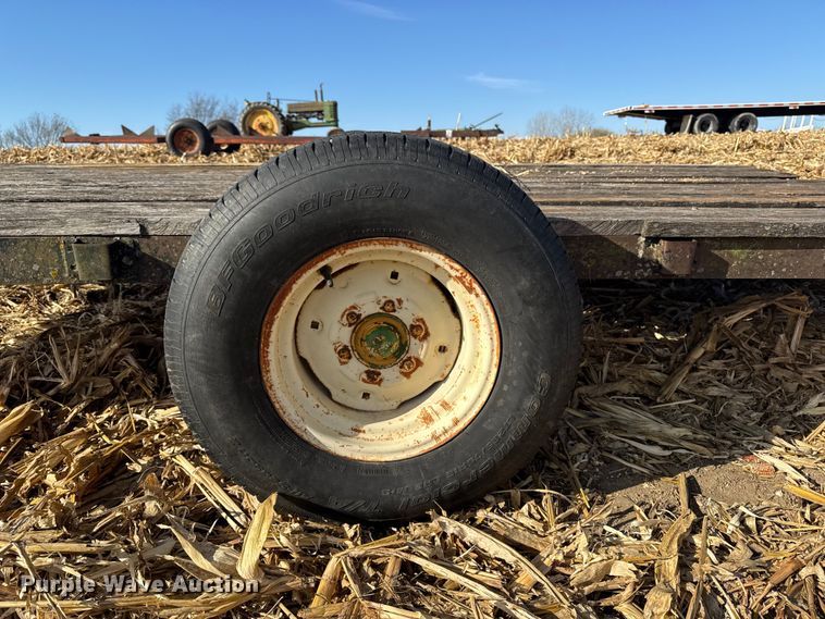 image for item EA2038 Shop built utility trailer