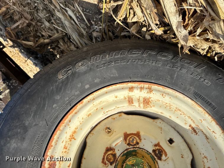 image for item EA2038 Shop built utility trailer