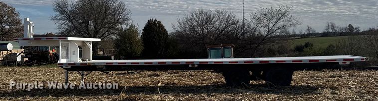 image for item EA2043 1977 Landoll drop tilt deck equipment trailer