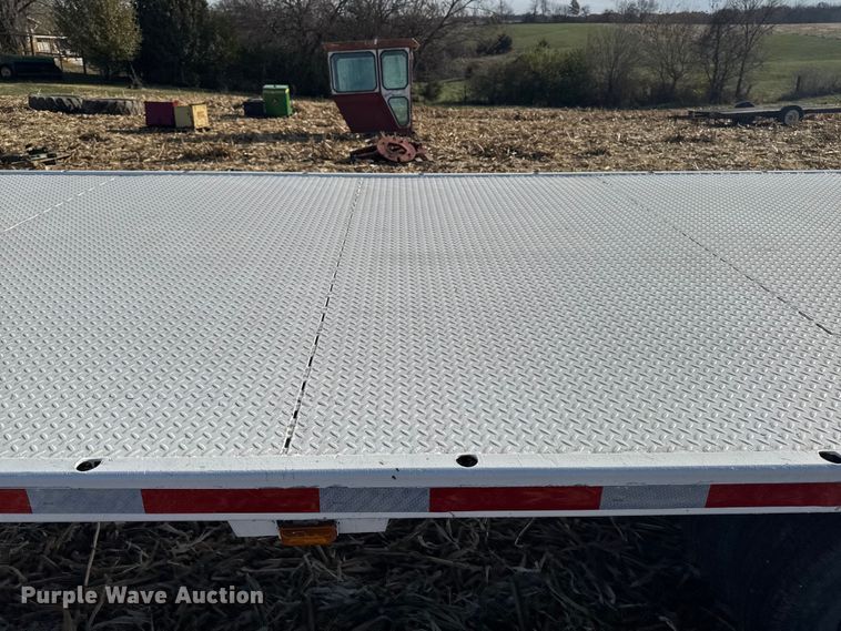 image for item EA2043 1977 Landoll drop tilt deck equipment trailer