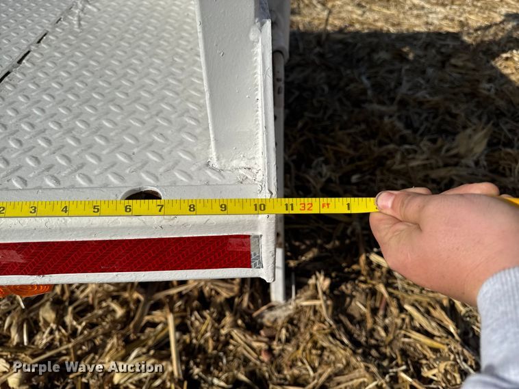 image for item EA2043 1977 Landoll drop tilt deck equipment trailer