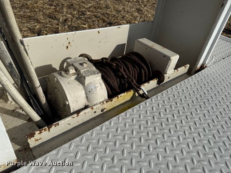 image for item EA2043 1977 Landoll drop tilt deck equipment trailer