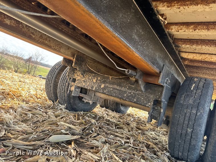 image for item EA2043 1977 Landoll drop tilt deck equipment trailer