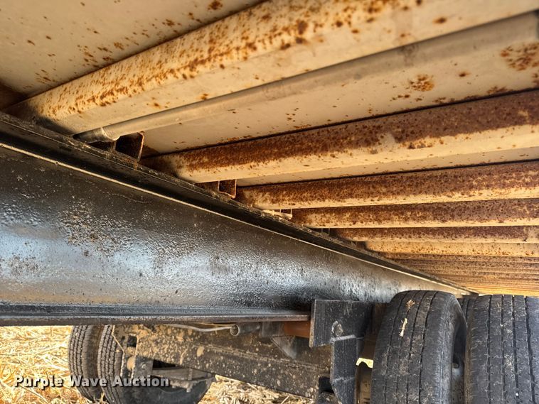 image for item EA2043 1977 Landoll drop tilt deck equipment trailer