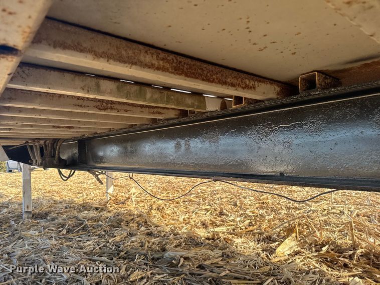 image for item EA2043 1977 Landoll drop tilt deck equipment trailer