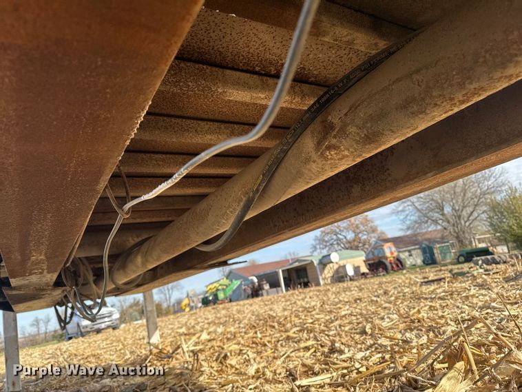 image for item EA2043 1977 Landoll drop tilt deck equipment trailer