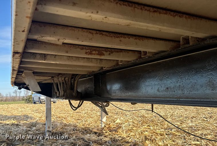 image for item EA2043 1977 Landoll drop tilt deck equipment trailer