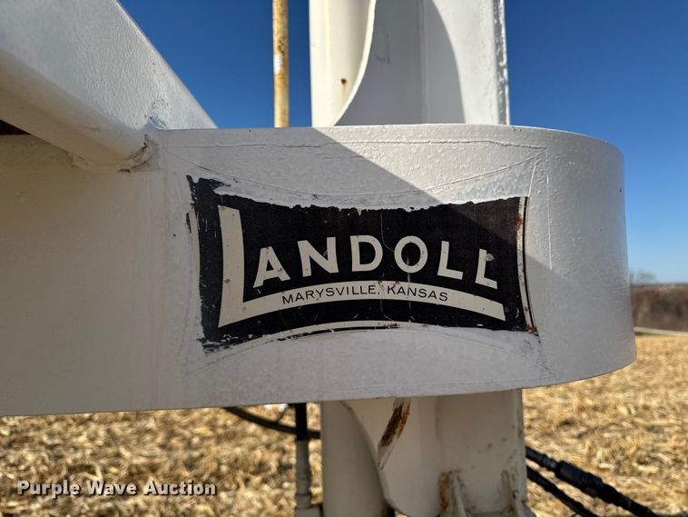 image for item EA2043 1977 Landoll drop tilt deck equipment trailer