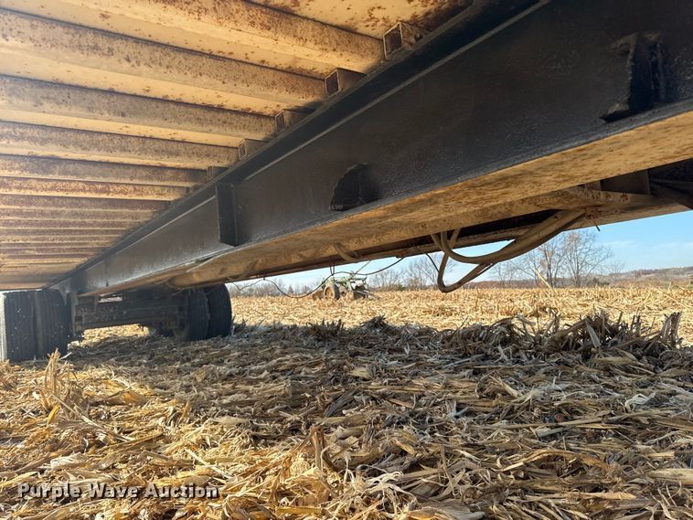 image for item EA2043 1977 Landoll drop tilt deck equipment trailer