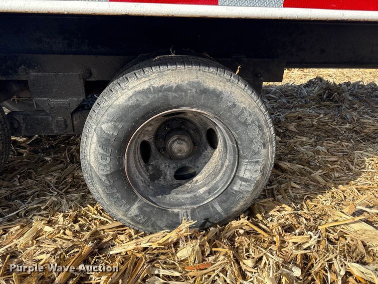 image for item EA2043 1977 Landoll drop tilt deck equipment trailer