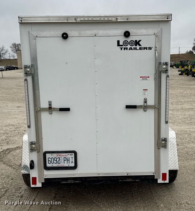 image for item EA2088 2023 Look LSCBC5X8SI2FF enclosed cargo trailer