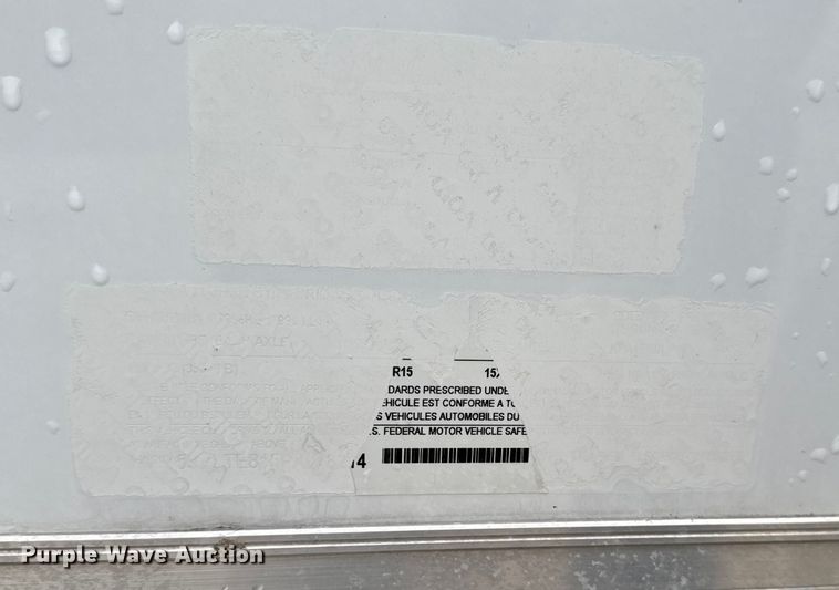 image for item EA2088 2023 Look LSCBC5X8SI2FF enclosed cargo trailer