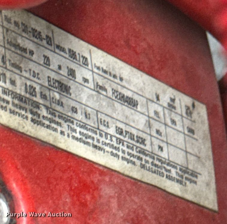 image for item EA2101 2016 Freightliner M2 box truck