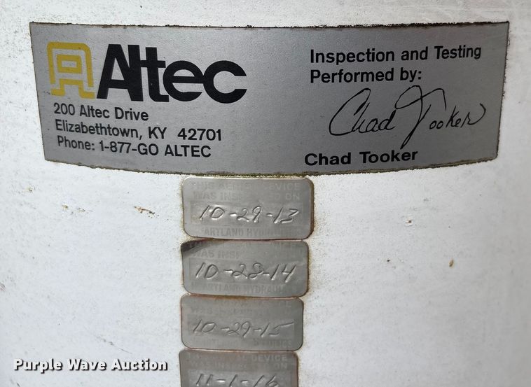 image for item EA7119 2011 Ford F450 Super Duty bucket truck