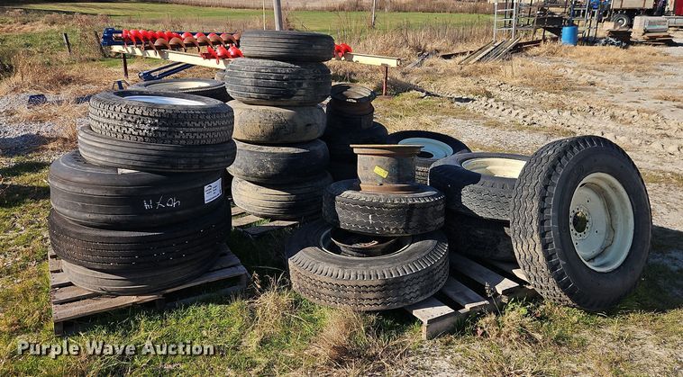 image for item EB8459 (6) pallets of tires and wheels