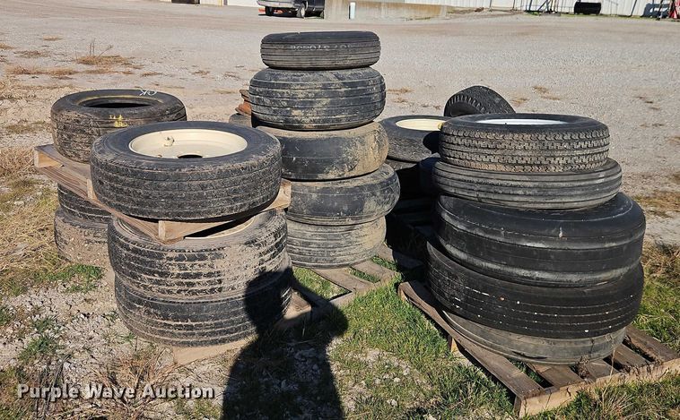image for item EB8459 (6) pallets of tires and wheels