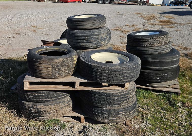 image for item EB8459 (6) pallets of tires and wheels