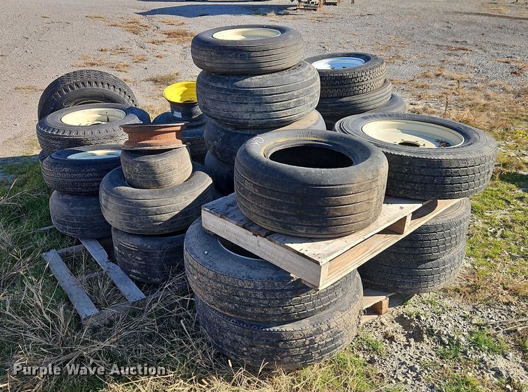 image for item EB8459 (6) pallets of tires and wheels