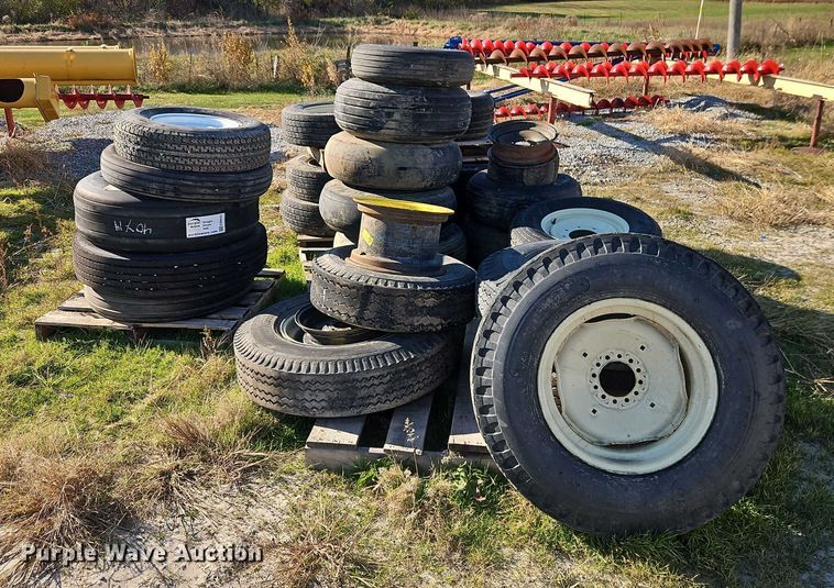 image for item EB8459 (6) pallets of tires and wheels