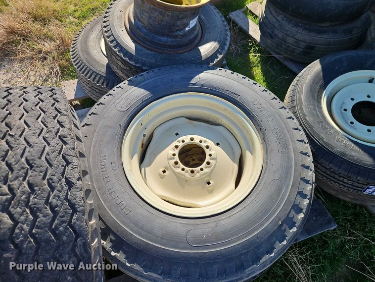 image for item EB8459 (6) pallets of tires and wheels