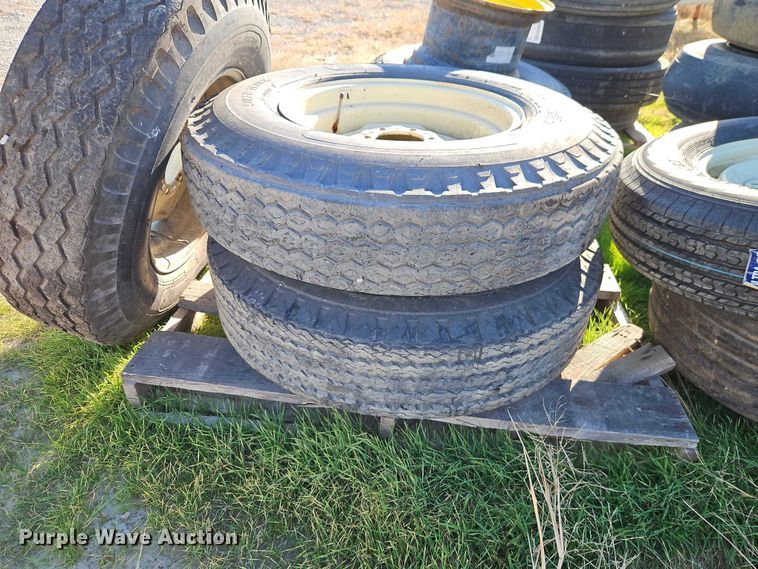 image for item EB8459 (6) pallets of tires and wheels