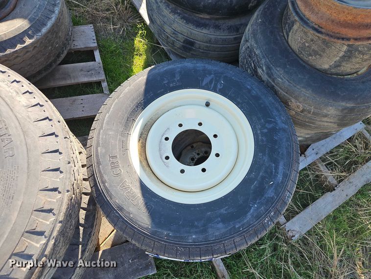 image for item EB8459 (6) pallets of tires and wheels