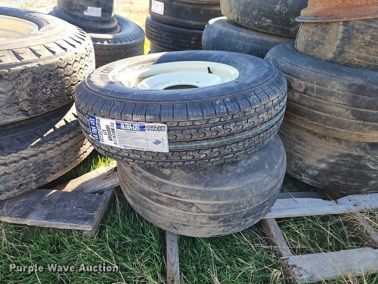 image for item EB8459 (6) pallets of tires and wheels
