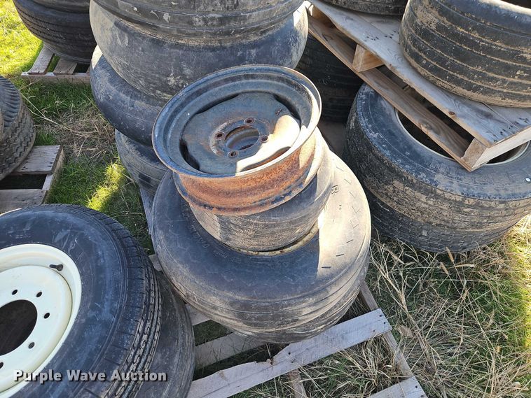 image for item EB8459 (6) pallets of tires and wheels