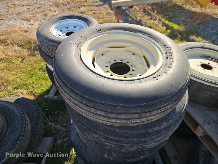 image for item EB8459 (6) pallets of tires and wheels