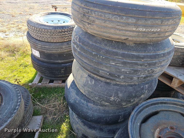 image for item EB8459 (6) pallets of tires and wheels