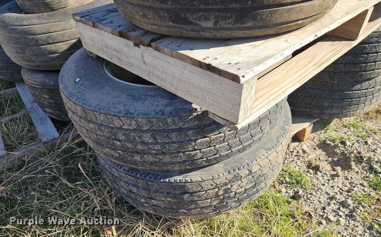 image for item EB8459 (6) pallets of tires and wheels
