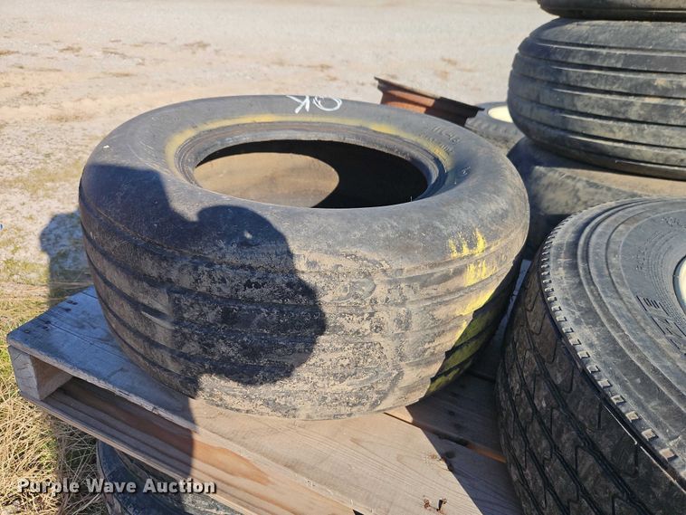 image for item EB8459 (6) pallets of tires and wheels