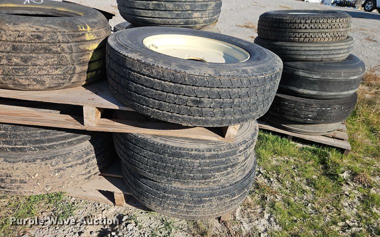 image for item EB8459 (6) pallets of tires and wheels
