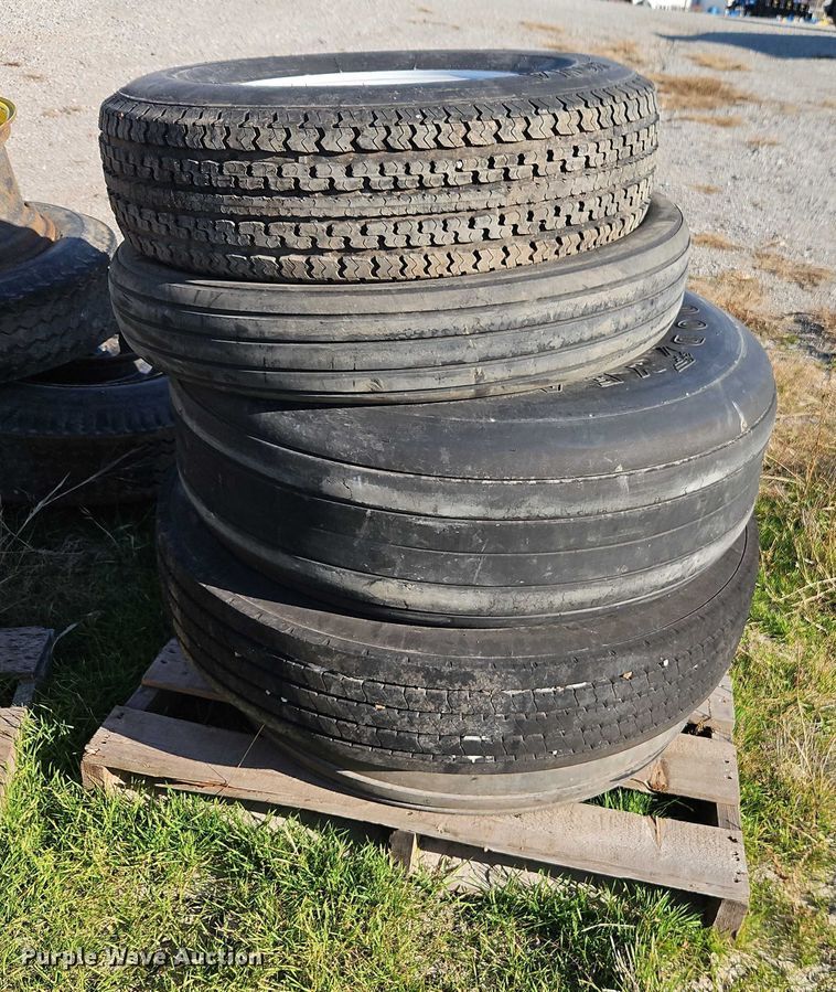 image for item EB8459 (6) pallets of tires and wheels