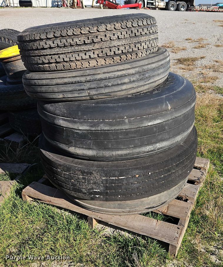 image for item EB8459 (6) pallets of tires and wheels