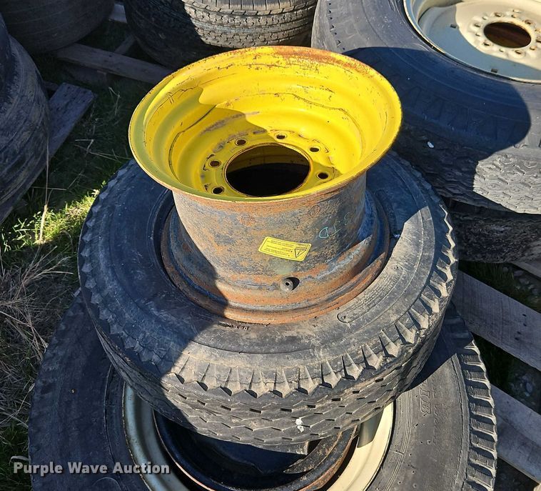 image for item EB8459 (6) pallets of tires and wheels