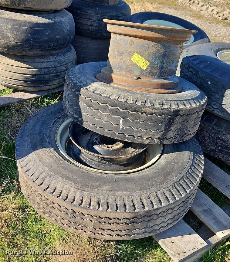 image for item EB8459 (6) pallets of tires and wheels