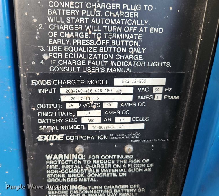 image for item EB8463 Raymond 20R40TT forklift