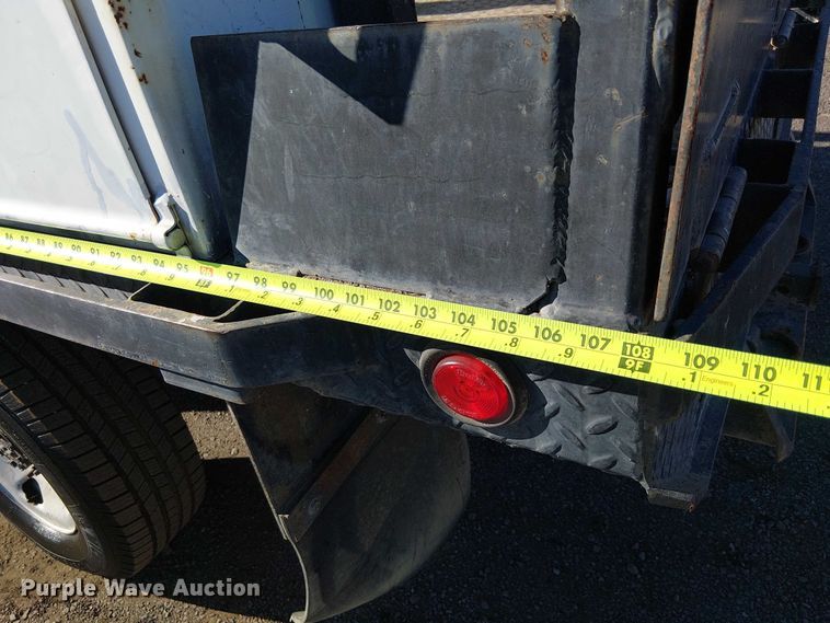 image for item EC1294 2008 Ford F250 Super Duty flatbed pickup truck