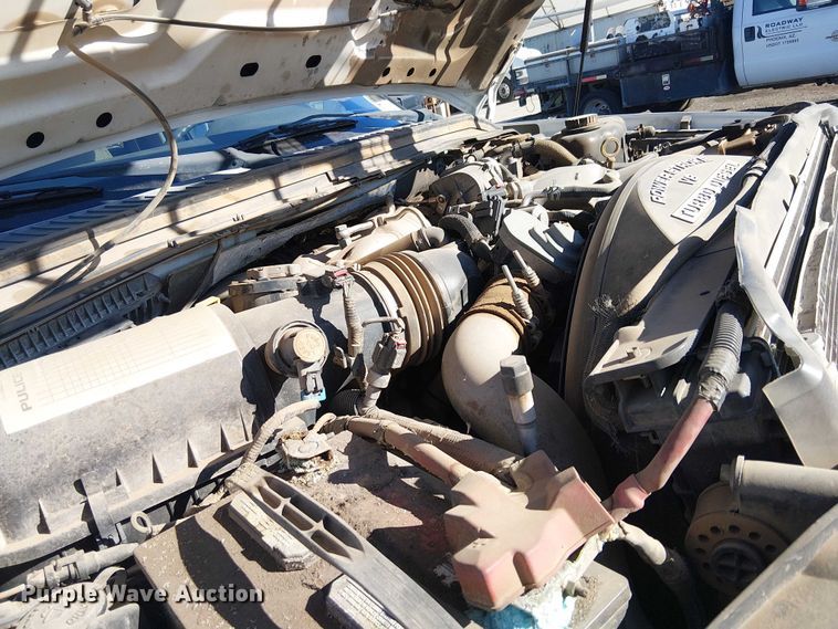 image for item EC1294 2008 Ford F250 Super Duty flatbed pickup truck