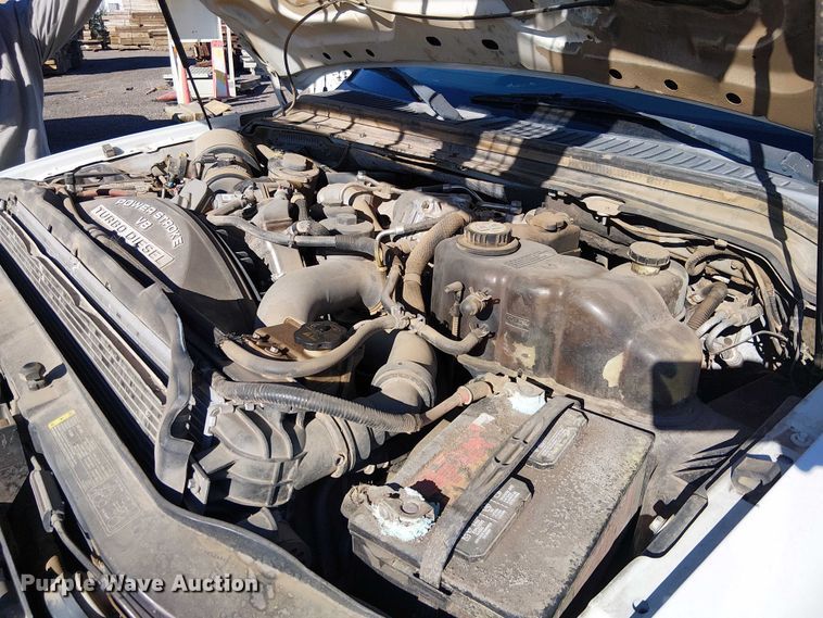 image for item EC1294 2008 Ford F250 Super Duty flatbed pickup truck